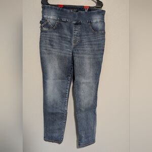 Denim RX Fever Pull On Crop Skinny Jeans